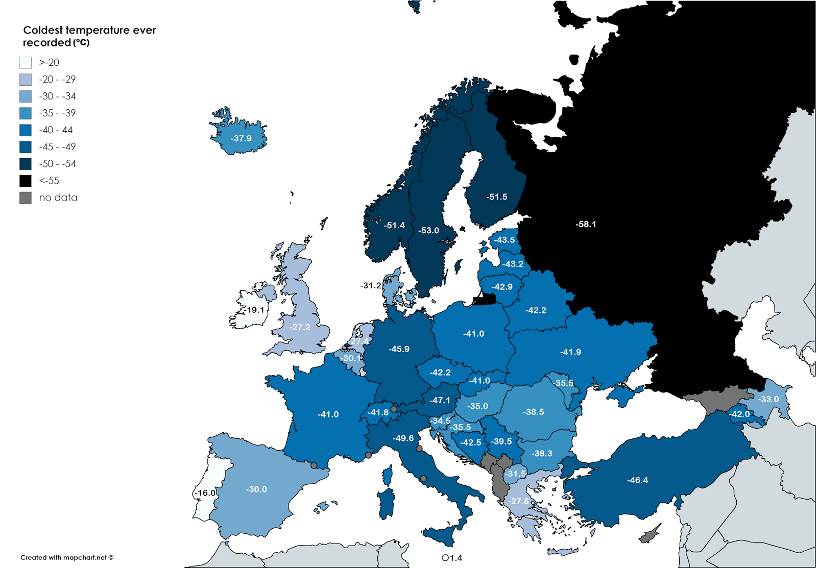 coldest-temperature-recorded-in-each-country-in-europe-vivid-maps