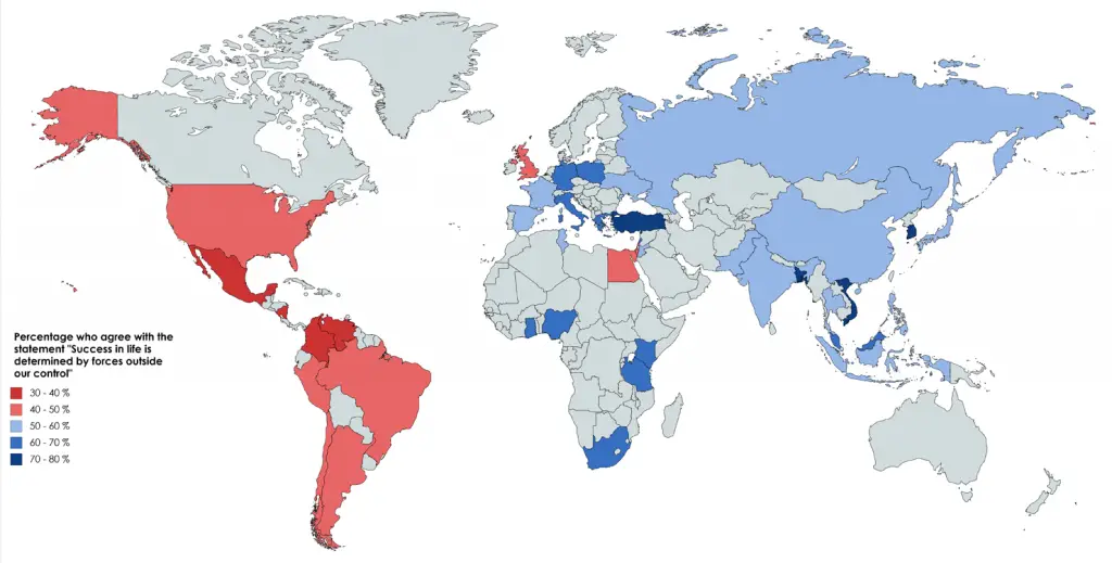 Percentage who agree with the statement 