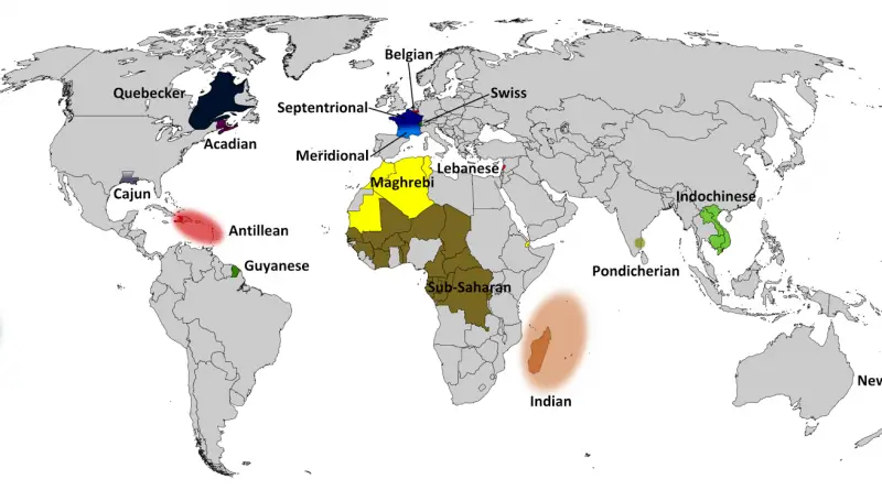 French speaking countries. Франкоговорящие страны на карте. Страны говорящие на французском языке. В каких странах говорят на французском языке. Франкоговорящие острова.