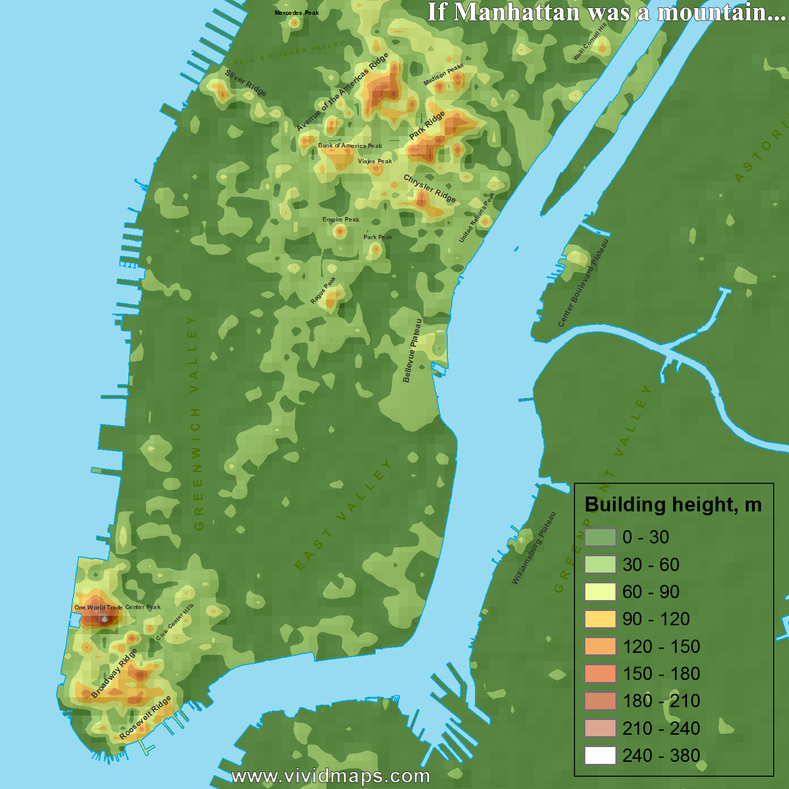 If Manhattan was a mountain... If Manhattan was a mountain...