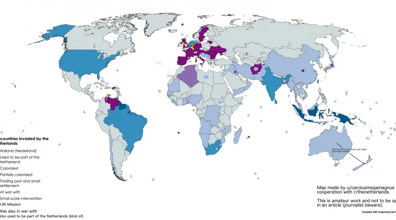 Netherlands - Vivid Maps