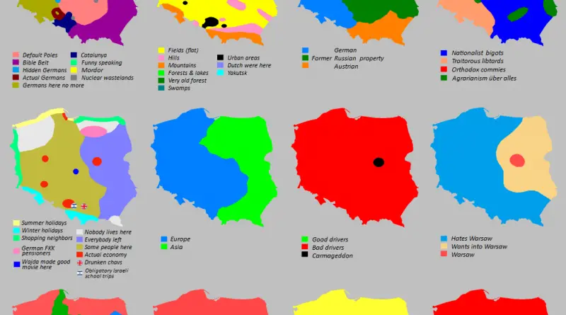 12 Ways to Divide Poland