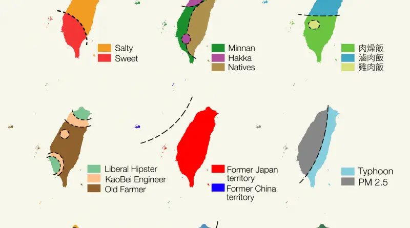 Nine Ways to Divide Taiwan