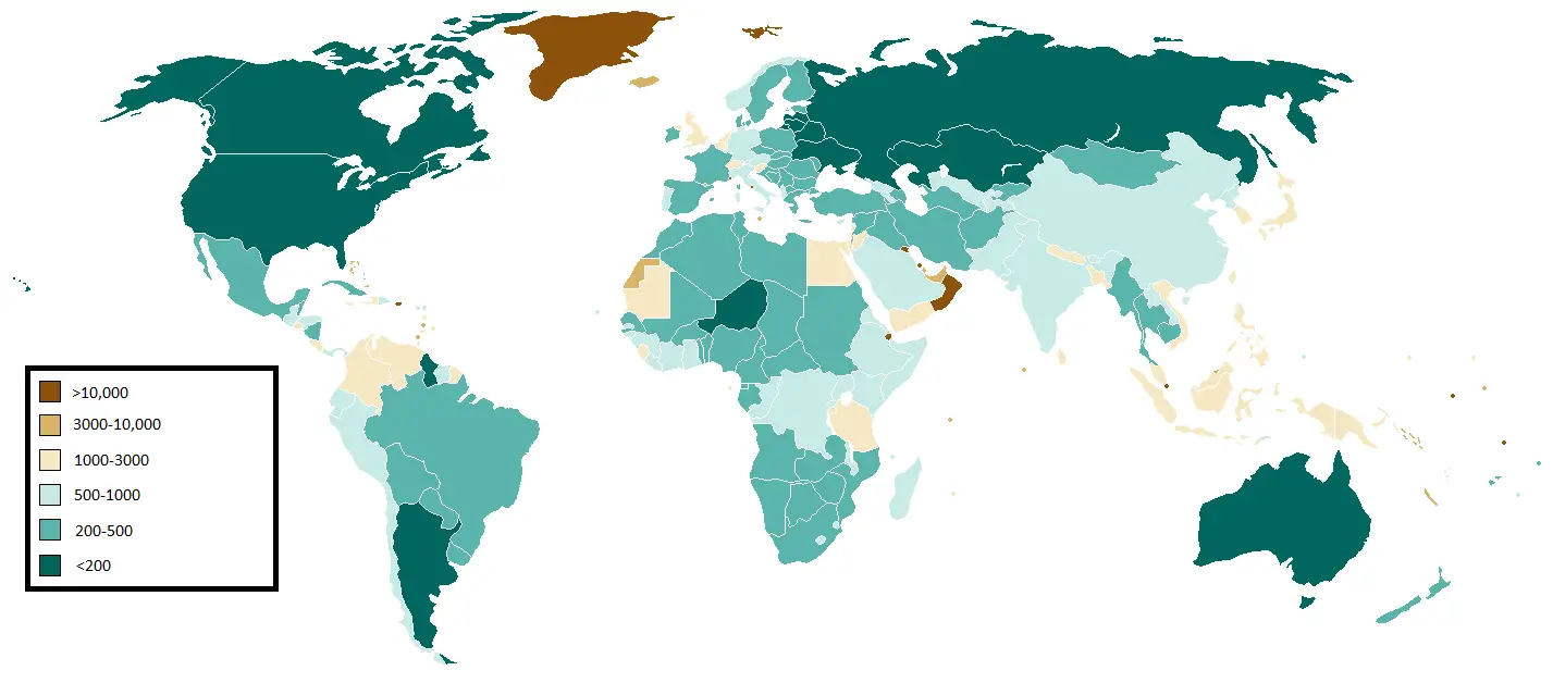 number-of-people-per-square-kilometre-of-arable-land-2005-vivid-maps