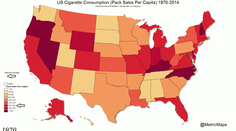 Smoking - Vivid Maps