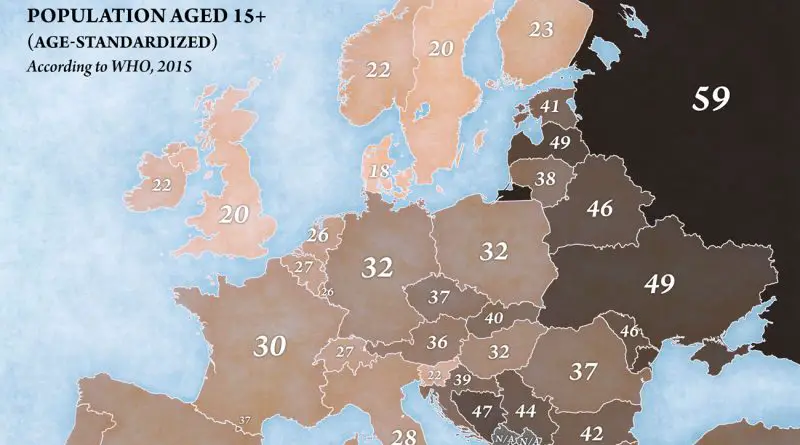 Europe smoking (males)