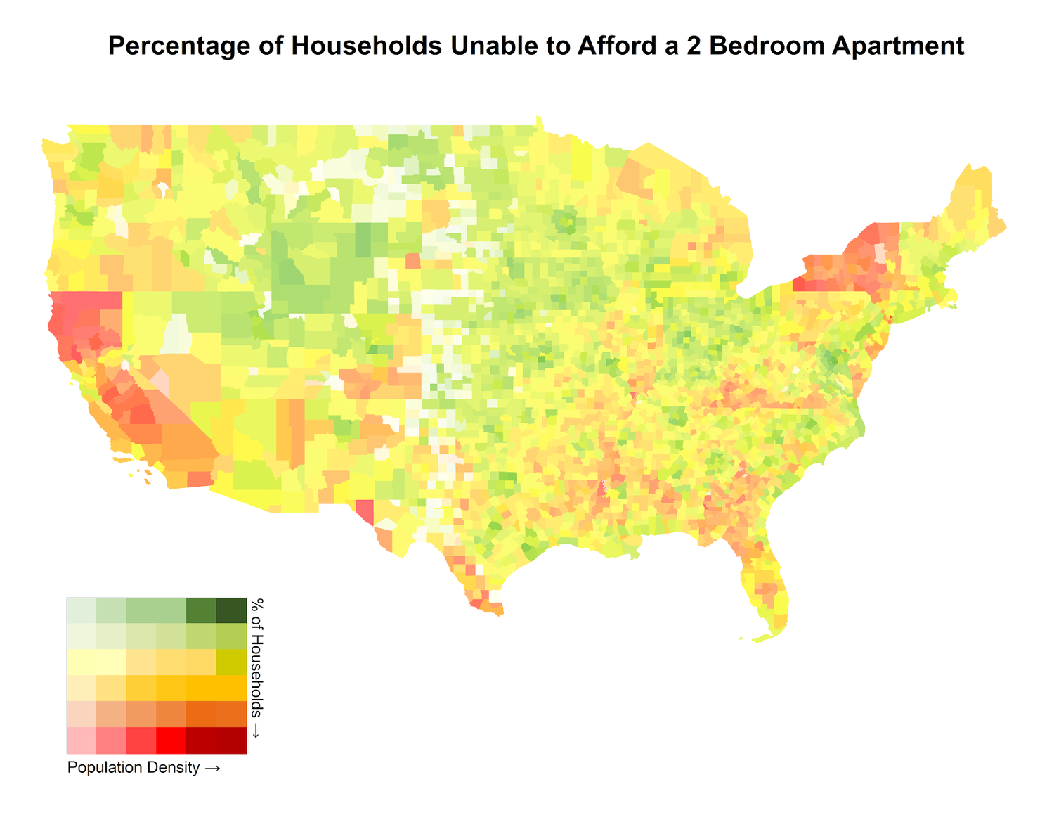 Where Families Cannot Afford Rent