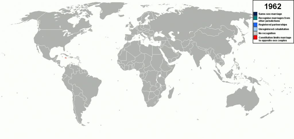 Timeline Of Same Sex Partnership Rights Globally Vivid Maps