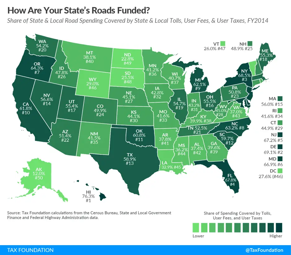 how-are-your-states-roads-funded-vivid-maps