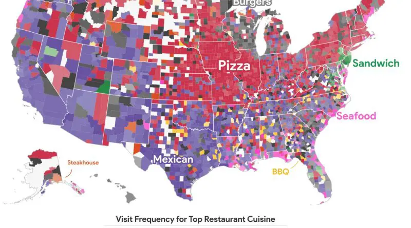 The most-visited restaurant cuisine in the U.S.