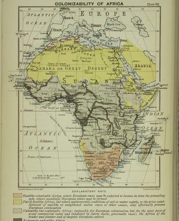 Colonizability of Africa