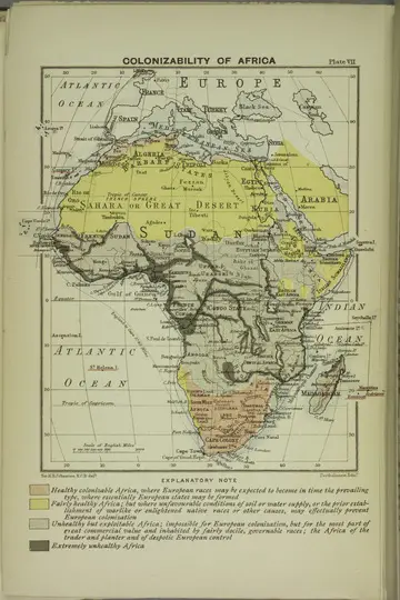 Colonizability of Africa