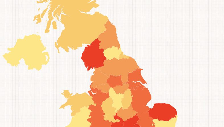 Number of offences per 10,000 drivers