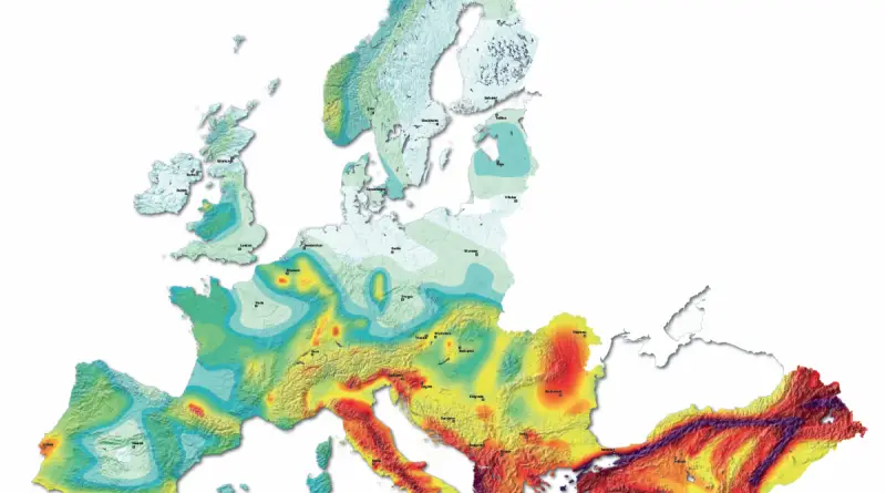 Earthquakes Vivid Maps