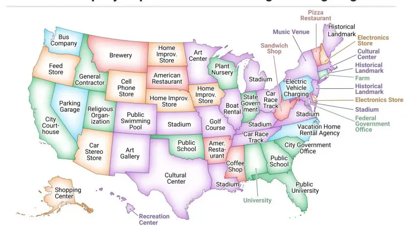 The Most Uniquely Popular Search In Each State During Thanksgiving