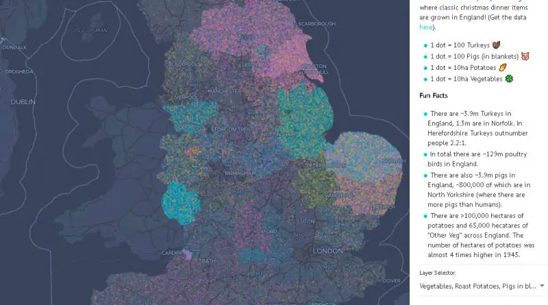 Mapping: Christmas Dinner