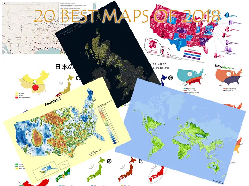 20 Best Maps of 2018