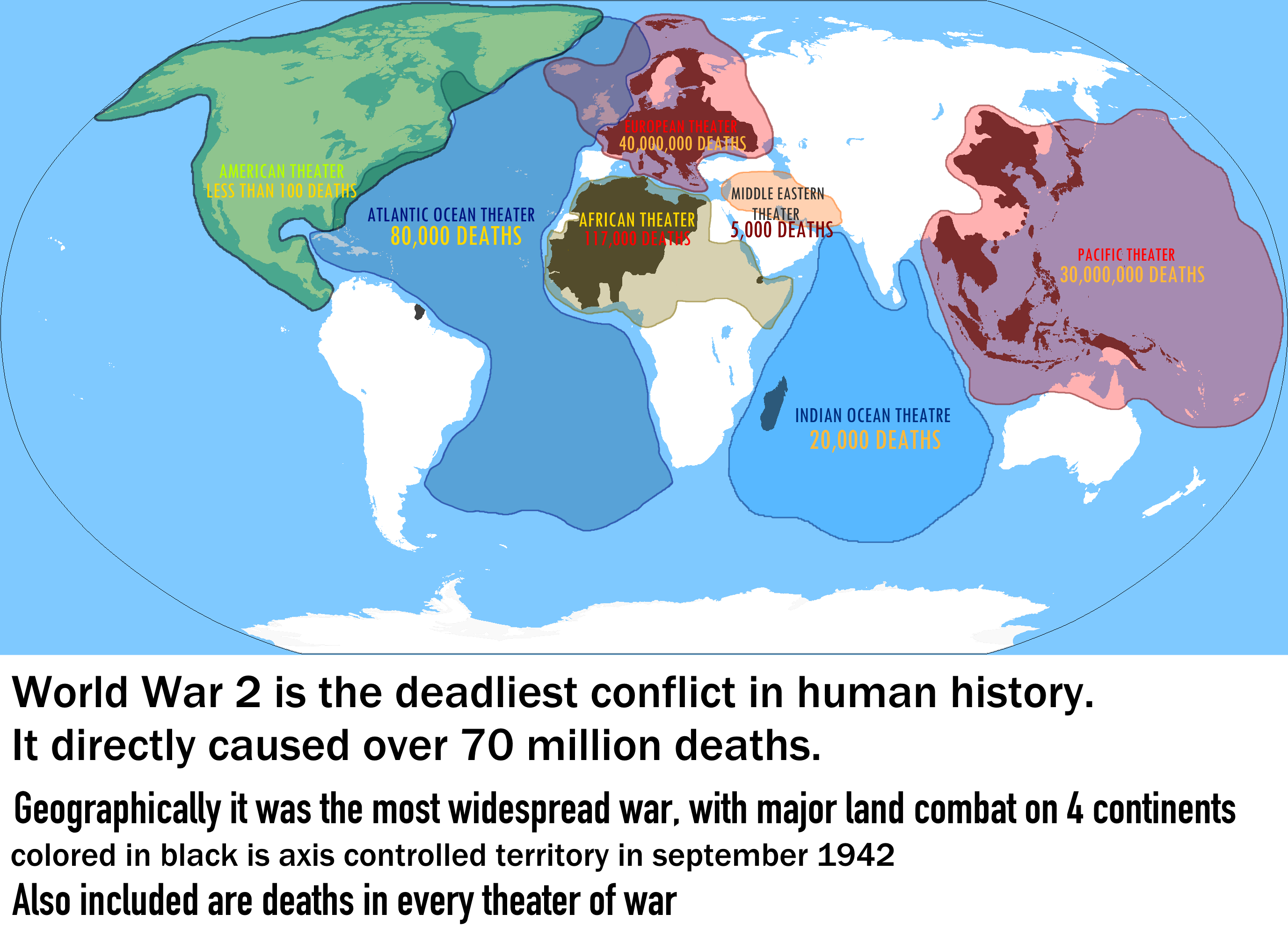 Ww2 Deaths Vivid Maps