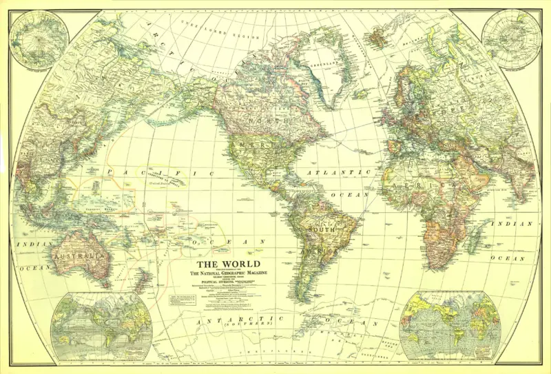 All the land under European control in 1922 - Vivid Maps