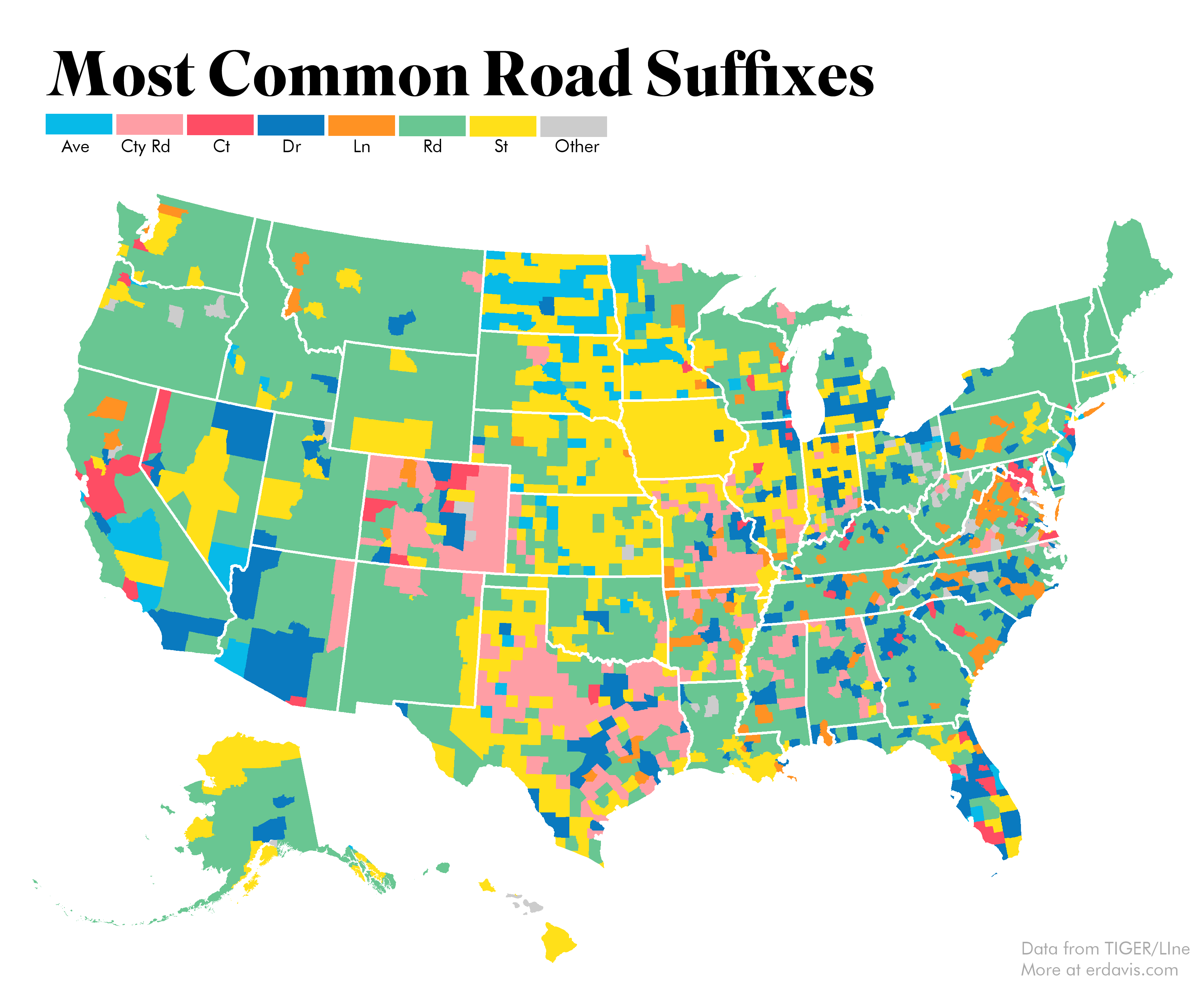 Map data. Sales visualization on the Map of the USA. Map Charts c1.