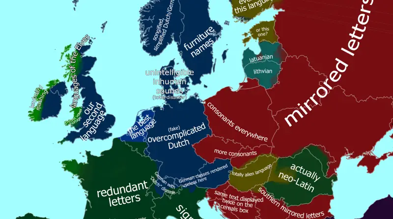 According to this. Europe according to the Dutch.