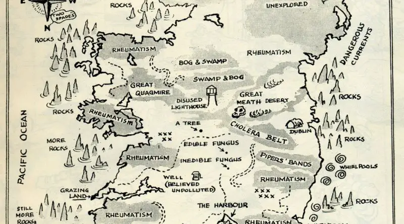 Mapping sterotypes: Ireland during WWII