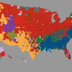 Largest Ancestry by U.S. County