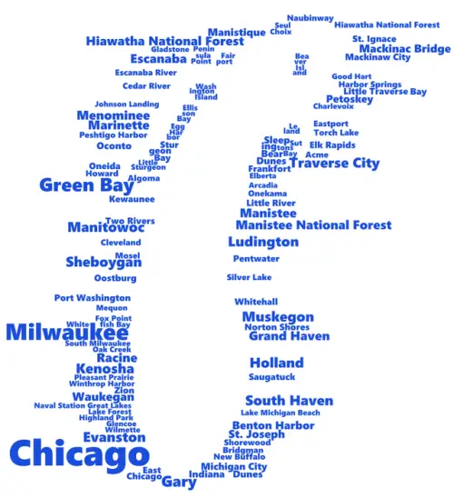 Lake Michigan in Words