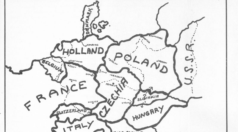 Dissection of Germany mapped