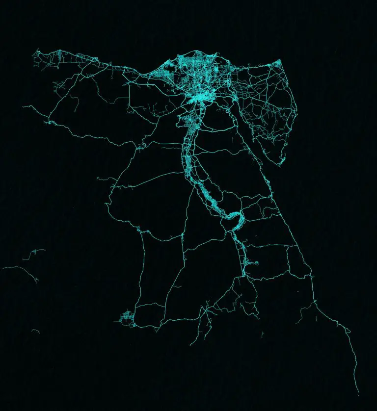 Population Density Of Egypt Vivid Maps   Egypt 768x838 