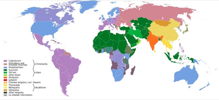 Detailed Maps Of The World S Religions Vivid Maps Religions 768x351
