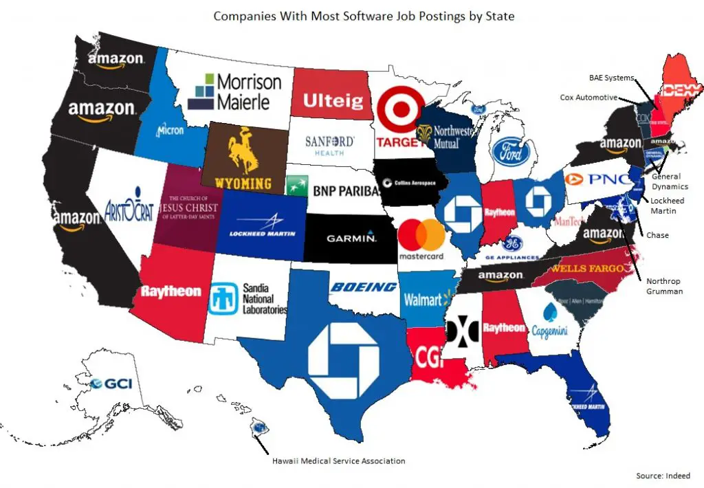 Fastest-Growing Jobs in the United States - Vivid Maps