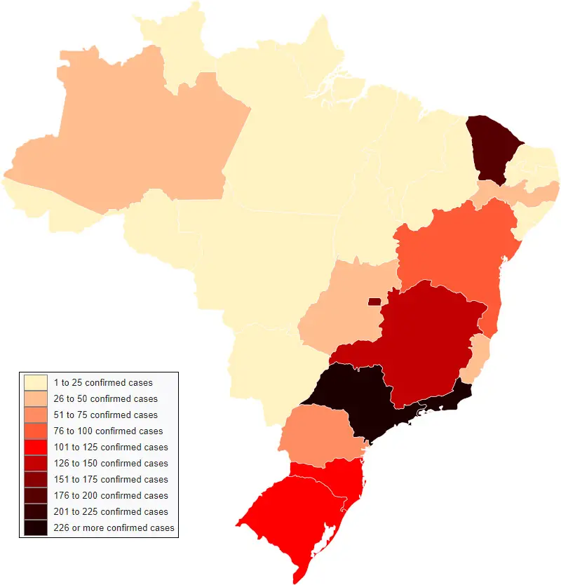 Coronavirus pandemic - Vivid Maps