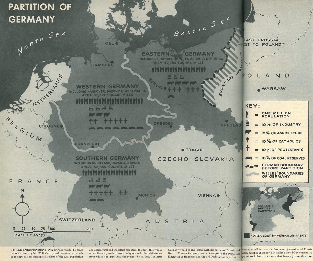 Partition Of Germany - Vivid Maps