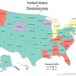 Demonyms of the U.S. and Canada