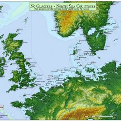 The world with a 70 meters sea-level rise