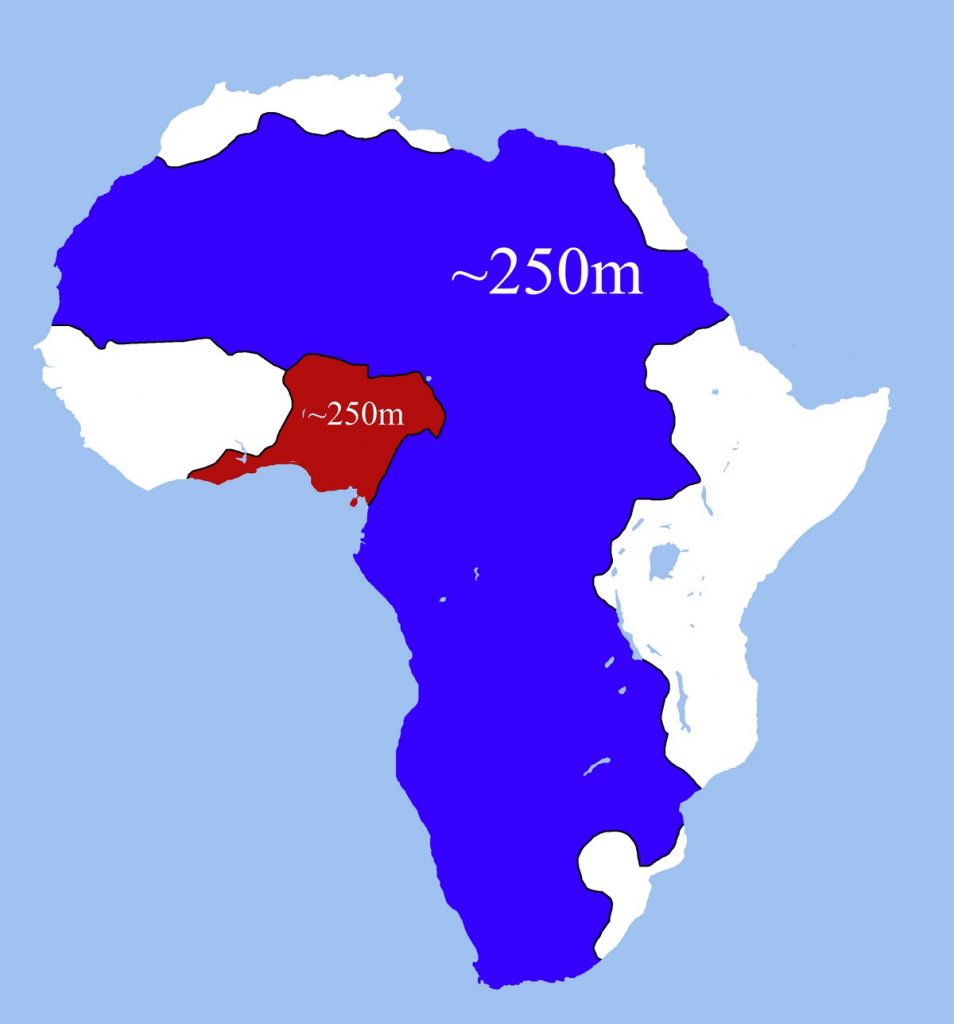 Population Map Of Africa 6825