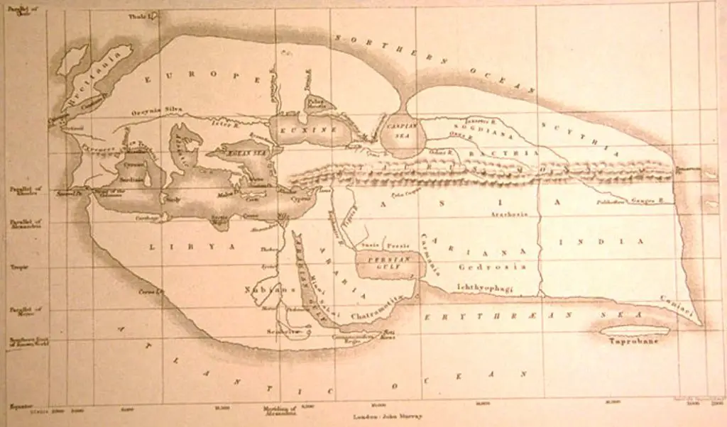 Eratosthenes: Climatic map