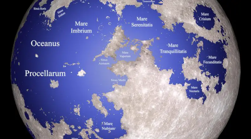 Map of the Moon