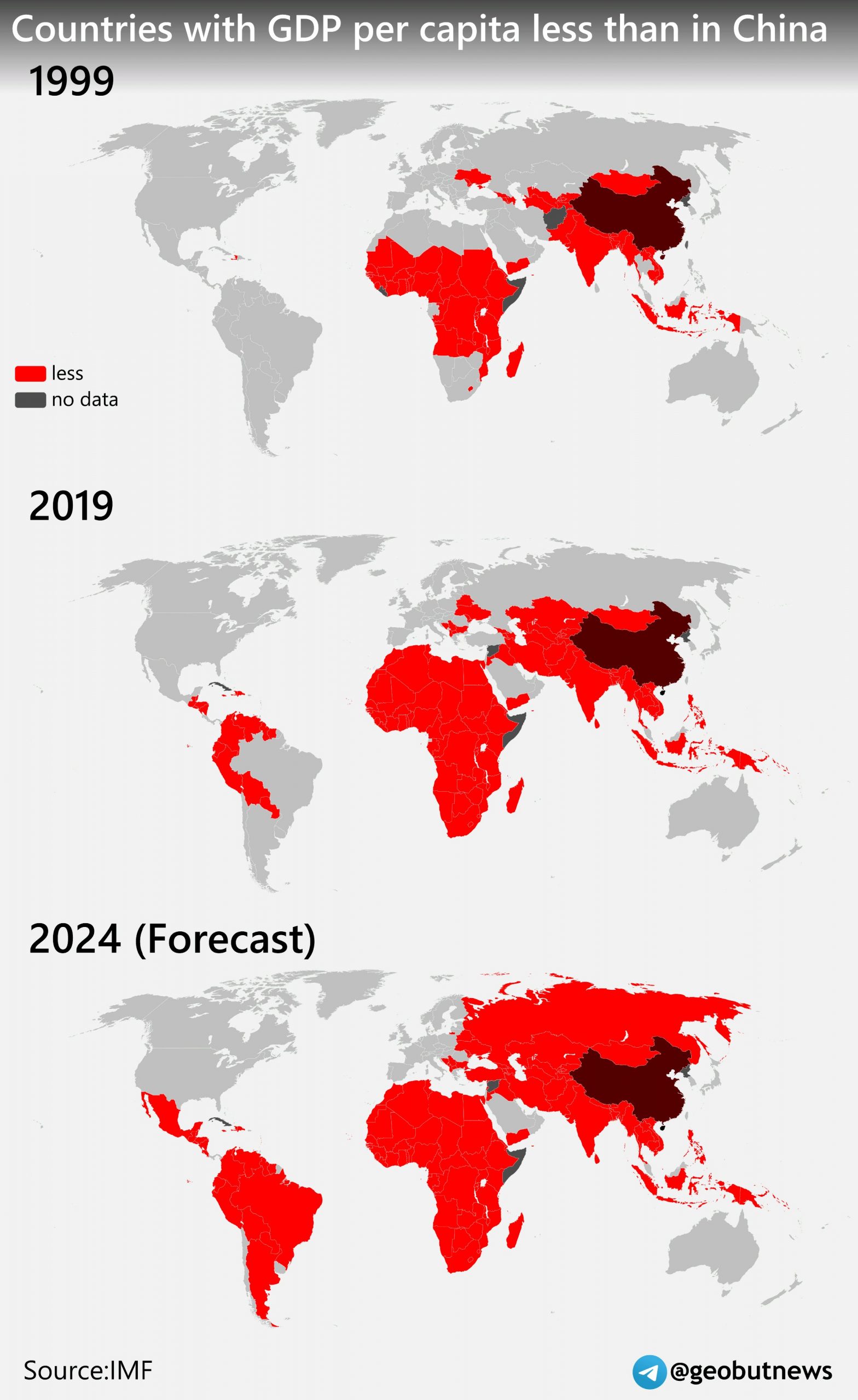 China’s GDP per capita Vivid Maps