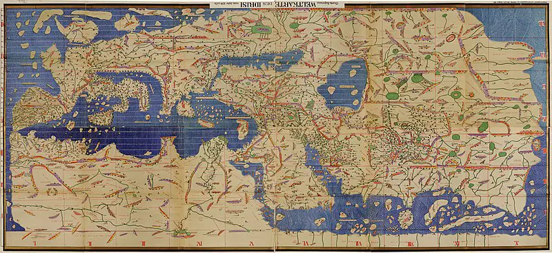 Al-Idrisi’s Tabula Rogeriana Map