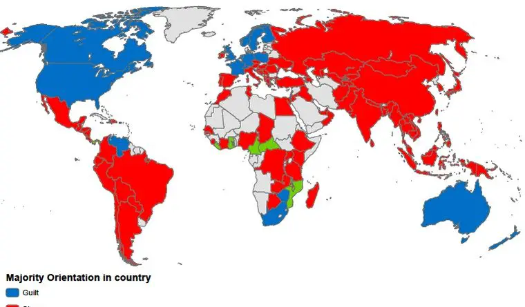 Map of human cultures