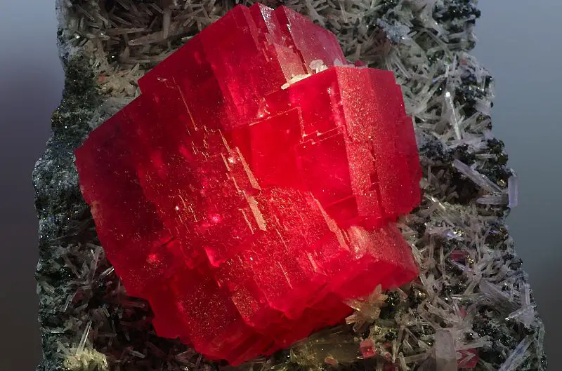 Rhodochrosite symbol of Colorado