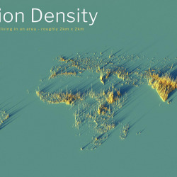 3D Mapping The Global Population Density