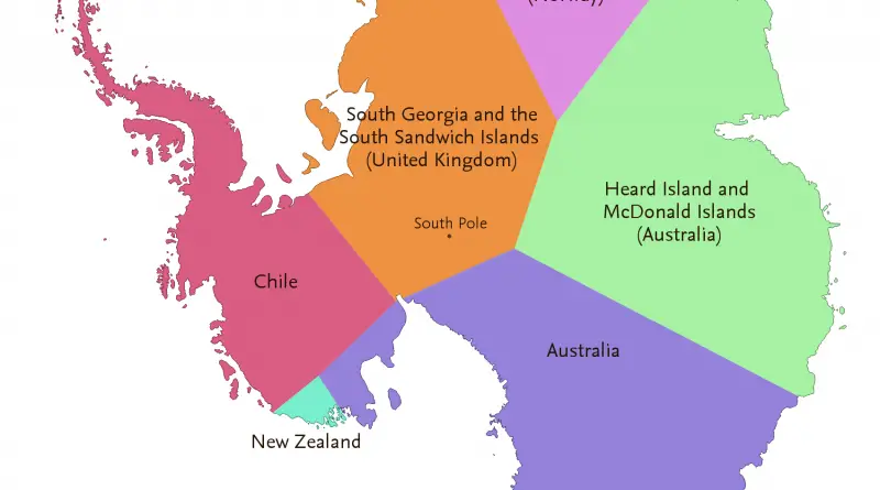 Partition of Antarctic