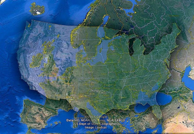 Differences between the US and EU mapped US vs EU