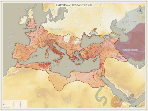 Roman Empire cities mapped - Vivid Maps