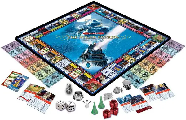 Board Game The Polar Express Train