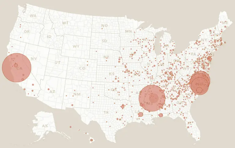 Where Did Your Thanksgiving Dinner Come From? - Vivid Maps