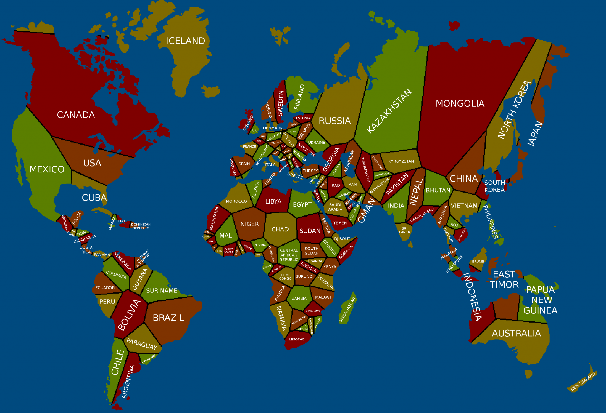 How Voronoi Maps Help Us Understand Our World Vivid Maps